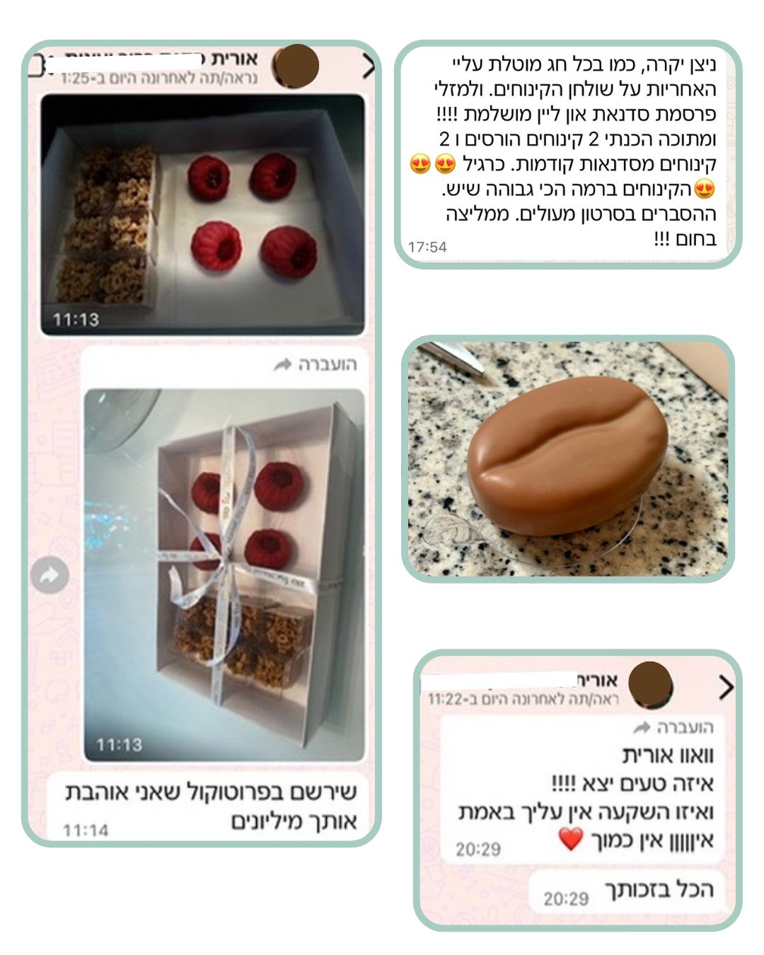 המלצה על סדנת קינוחי פירות קראנץ'