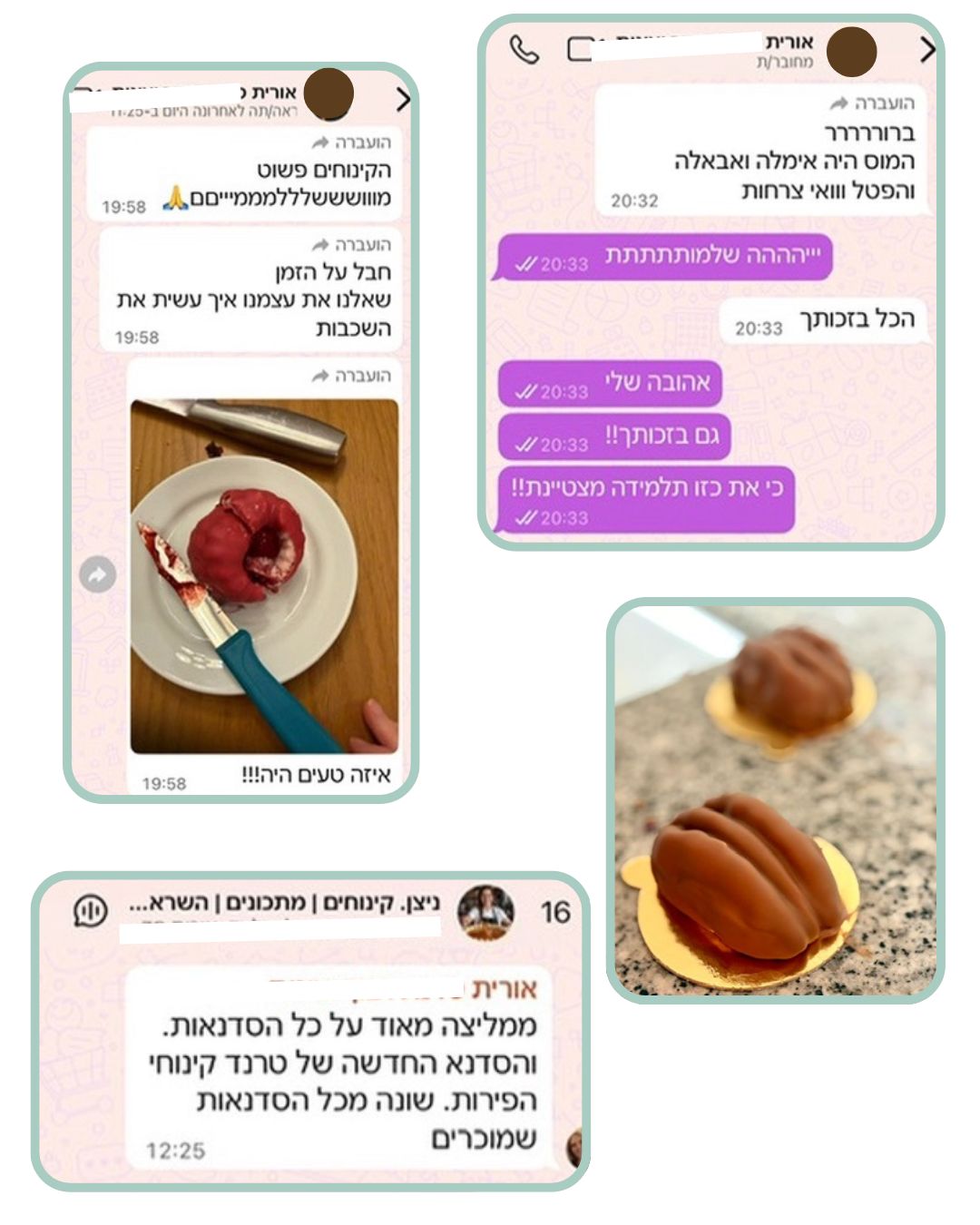 המלצה על סדנת קינוחי פירות קראנץ'